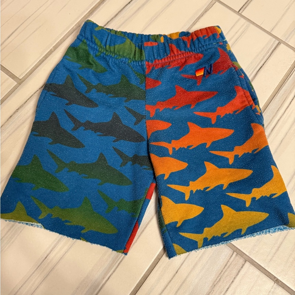 Aviator Nation kids sweatshorts - size 4